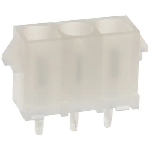 Pack of 4   0010844030  Connector Header Through Hole 3 position 0.250" (6.35mm) :Rohs
