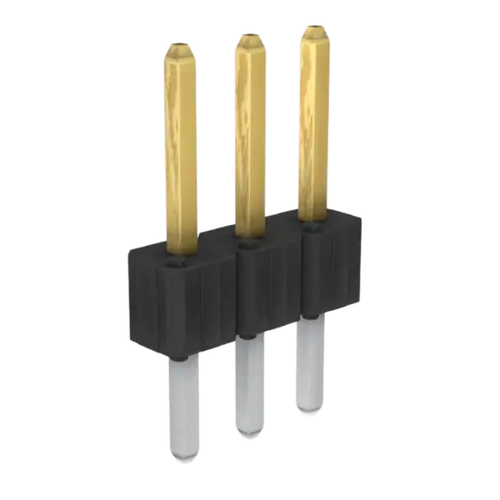 Pack of 8   68002-203HLF   Connector Header 3POS 2.54MM Through Hole 3 position 0.100": RoHS