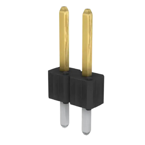 Pack of 8   68001-202HLF   Connector Header 2POS 2.54MM Through Hole 2 position 0.100": RoHS, Cut Tape