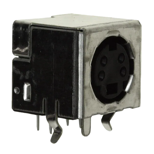 749230-1  Connector Circular Receptacle 4 Position Female Sockets Solder
