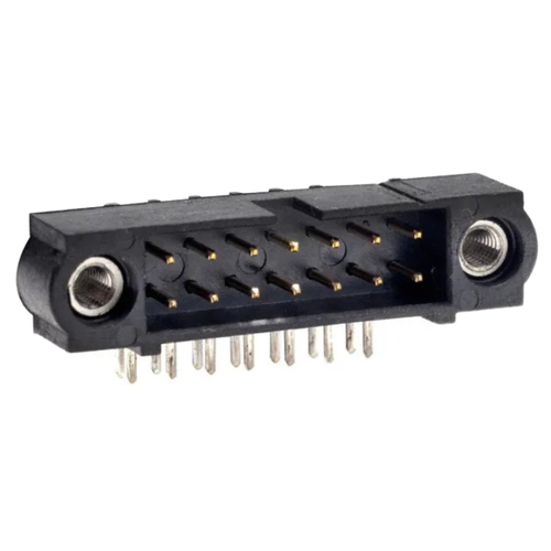 M80-5301442  Connector Header Through Hole, Right Angle 14 position 0.079" (2.00mm)