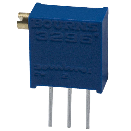 3296X-1-501  Trimmer 500 Ohms 0.5W Potentiometer Cermet Pin Side
