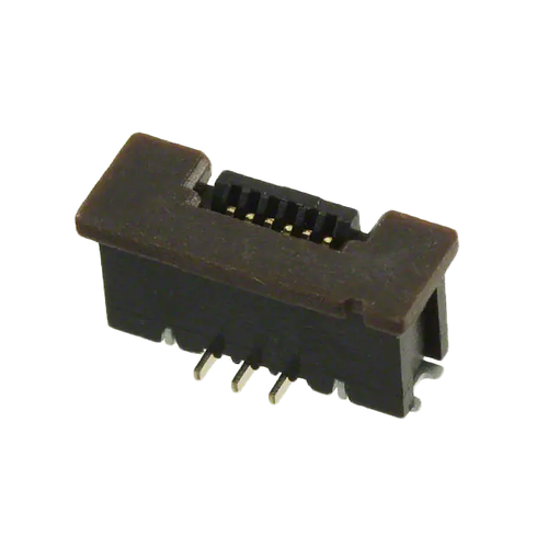 Pack of 4  1734742-6  Connector 6 Position FFC, FPC Contacts, Vertical - 1 Sided 0.020" (0.50mm) Surface Mount :Rohs
