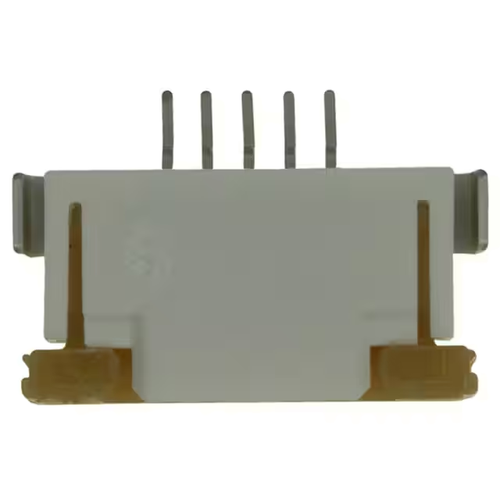 0522070585  Connector FFC FPC Top 5 Position 1MM Right Angle :RoHS, Cut Tape  52207-0585
