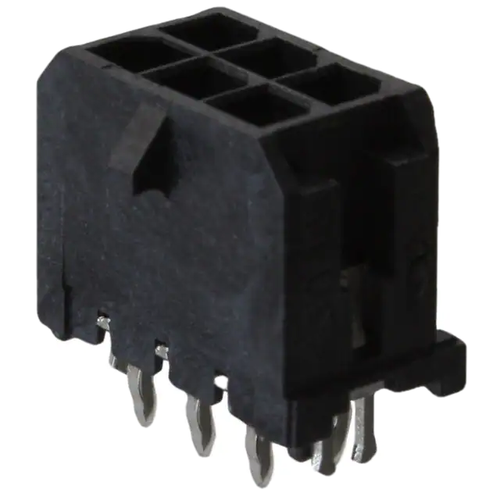Pack of 4  43045-0624  Connector Header Through Hole 6 position 0.118" (3.00mm) :Rohs
