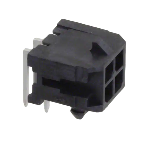 Pack of 4  0430450202  Connector Header Through Hole, Right Angle 2 position :Rohs
