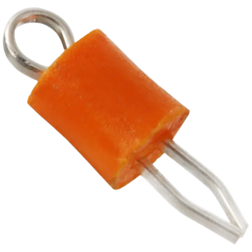 Pack of 19  5003  Orange PC Test Point, Miniature Phosphor Bronze Silver Plating Through Hole Mounting Type