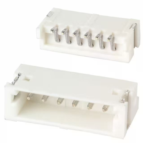 Pack of 4   S6B-ZR-SM4A-TF(LF)(SN)   Connector Header Surface Mount, Right Angle 6 position 0.059" (1.50mm) : RoHS, Cut Tape