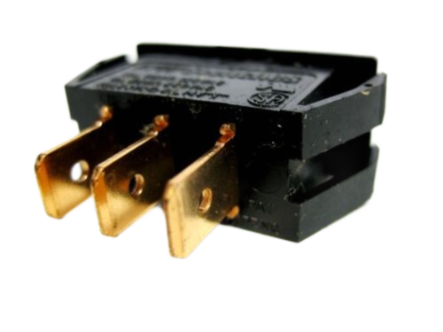 Pack of 25  SPDT Rocker Switch, 10A, 1/2 HP, 125 VAC