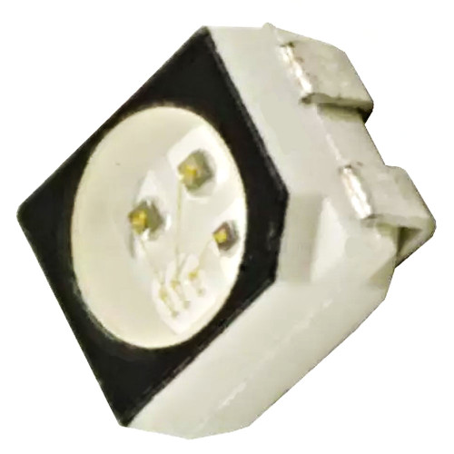 10 Pack of LHGBT686  LED Tri-Color Blue/Green/Red 428nm/572nm/660nm 4-Pin PLCC