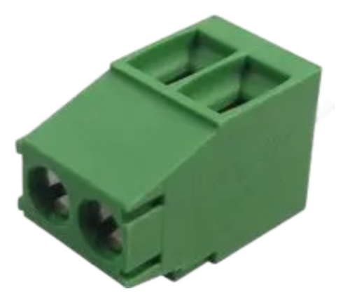Pack of 20  284391-2  Conn Terminal Block F 2 POS 3.5mm Solder ST Thru-Hole 12A, Bulk, RoHS