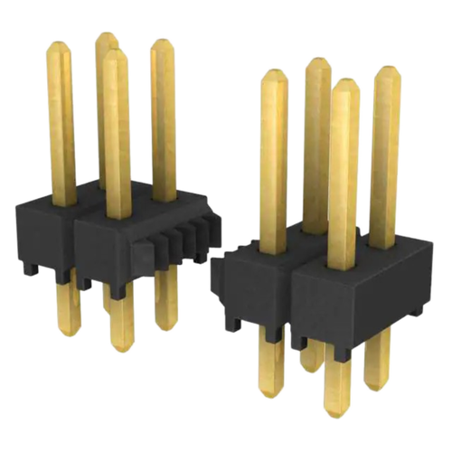 Pack of 4  TSW-105-07-G-D  Conn Unshrouded Header HDR 10 POS 2.54mm Solder ST Top Entry Thru-Hole, Bulk, RoHS