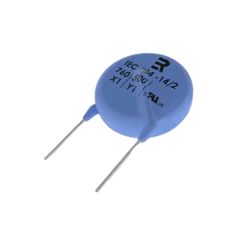 Pack of 18  ERP610W222KDRU  Ceramic Capacitor 10% 2200PF 760VAC Y5U Radial :RoHS, Cut Tape
