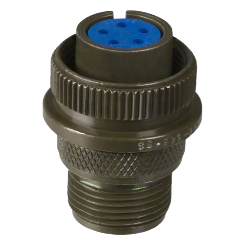 97-3106A14S5S   Circular Connector Plug, 5 Position Female Sockets Solder Cup
