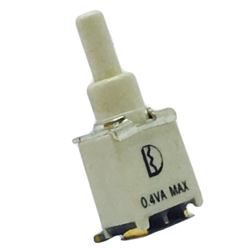 107-3018-EVX  Mountain Switch SPDT ON-(ON) White Pushbutton Switch
