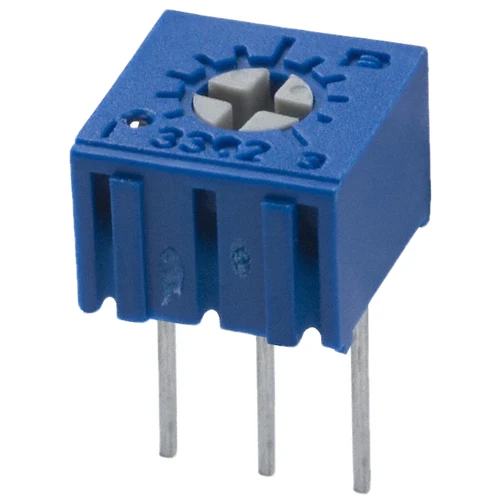 3362U-1-101  Trimmer 100 Ohms 0.5W, 1/2W PC Pins Through Hole Potentiometer Cermet 1.0 Turn Top Adjustment
