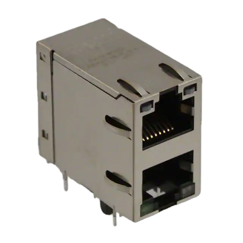 0845-2R1T-E4  Connector Jack 2 Port 1000 Base-T PCB :RoHS
