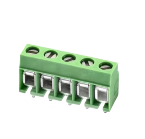Pack of 4  691137710005  Terminal Block 5 Position Wire to Board Horizontal with Board 0.197" (5.00mm) Through Hole