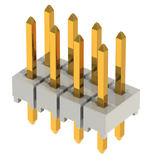 Pack of 4  HTSW-104-07-G-D  Connector Header Vert 8 Position 2.54MM :RoHS

