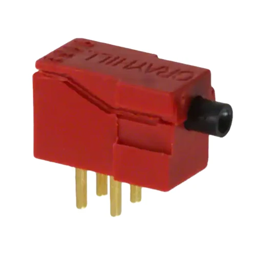 32-01  Pushbutton Switch DPST-NO/NC Standard Through Hole, Right Angle :RoHS
