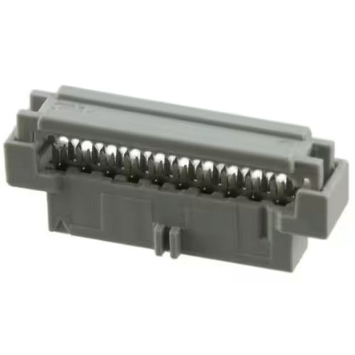 158220-0120  Connector Socket 20 Position Rectangular IDC 28AWG 80001251398
