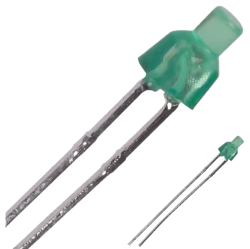 Pack of 19   SSL-LX20465GD   LED Green Indication - Discrete 2.2V Radial : RoHS

