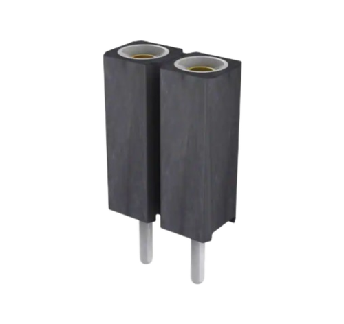 Pack of 5  801-87-002-10-001101  Connector 2 Position Socket 0.100" (2.54mm) Through Hole Gold