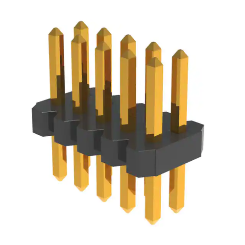 Pack of 2  GRPB052VWVN-RC  Connector Header Through Hole 10 position 0.050" (1.27mm) :RoHS
