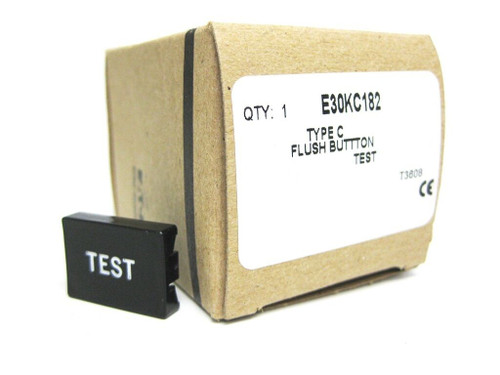E30KC182  Type C Flush Button "TEST"