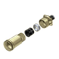 370BS004B2728C6N   Circular Connector MIL Spec Backshells Accessories Cable Sealing Backshell With Strain Relief Straight Cadmium Plate
