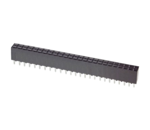 Pack of 2  7-534206-5   Connector 50 Position Receptacle 0.100" (2.54mm) Through Hole Gold
