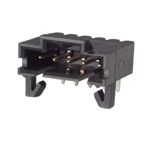 5-103673-4  Connector Header Through Hole, Right Angle 5 position 0.100" (2.54mm)