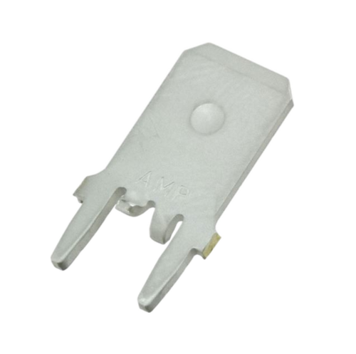 Pack of 4   1217861-1   Connector 0.250" (6.35mm) Quick Connect Male Solder Non-Insulated : RoHS
