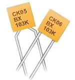 C052K333K5X5CA  Multilayer Ceramic Capacitors MLCC - Leaded 50V 0.033 uF BX 10% 5.08 mm LDD Mil X7R