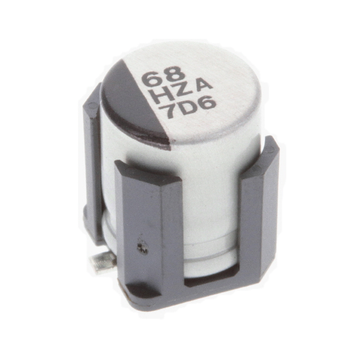 Pack of 12  EEH-ZA1E331V  Aluminum Organic Polymer Capacitors 330UF 20% 25V Radial, Can - SMD :RoHS, Cut Tape