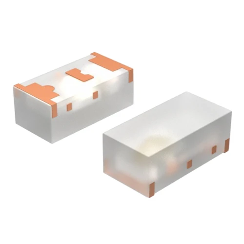 Pack of 4  TLMY1000-GS08  LED Uni-Color Yellow 591nm Automotive AEC-Q101 2-Pin Chip 0603, Cut Tape, RoHS