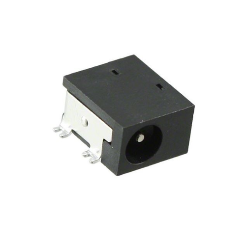 Pack of 4   PJ-014CH-SMT   Connector Jack Power Barrel 1.00mm ID (0.039"), 3.40mm OD (0.134") Surface Mount, Right Angle : RoHS, Cut Tape