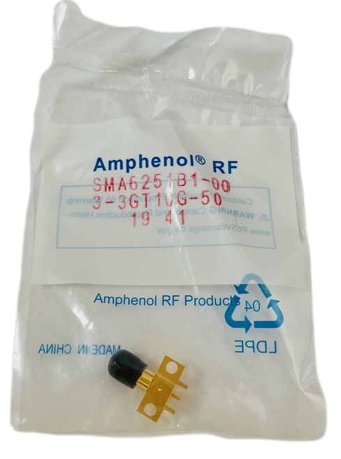 SMA6251B1-003-3GT10G-50 Connector SMA Female 3.81mm 1A 335V, RoHS