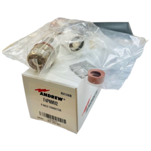 F4PNMV2   N Male Connector, Four 1/2in, FSJA 50B Cable