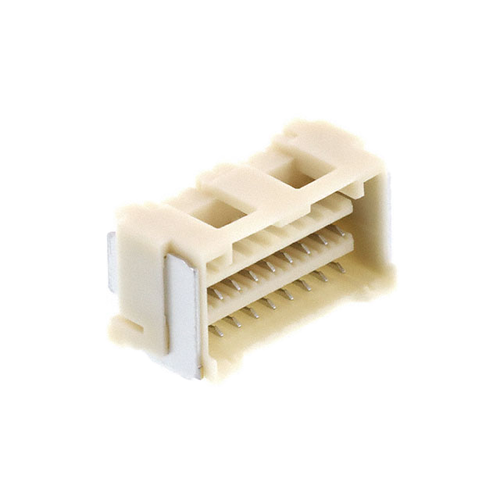 Pack of 2  5031481890  Connector Receptacle 18 Position 0.059" (1.50mm) Surface Mount, Right Angle Tin :RoHS, Cut Tape