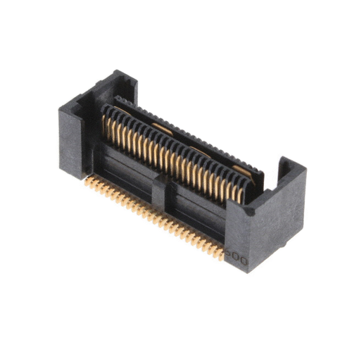 QFS-026-04.25-H-D-A  Connector Receptacle, 52 Position Center Strip Contacts Surface Mount Gold :RoHS