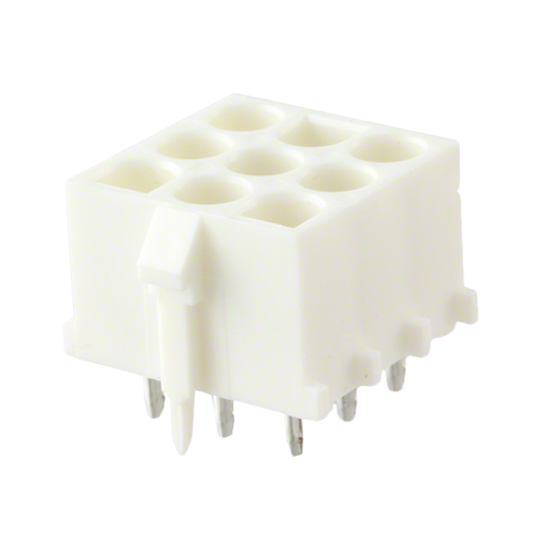 Pack of 3  0432550091  Connector Header Through Hole 9 position 0.250" (6.35mm) :RoHS