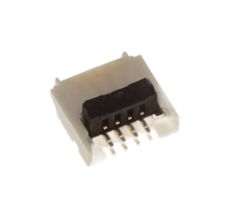 Pack of 4  5034800440 Connector 4 Position FFC, FPC Contacts, Top and Bottom 0.020" (0.50mm) Surface Mount, Right Angle