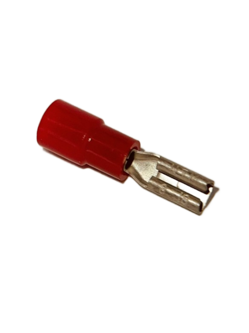 Pack of 10  TMEV280809F  Insulated Solderless Terminal, Female, 18-16AWG 300Volts , Bulk, RoHS