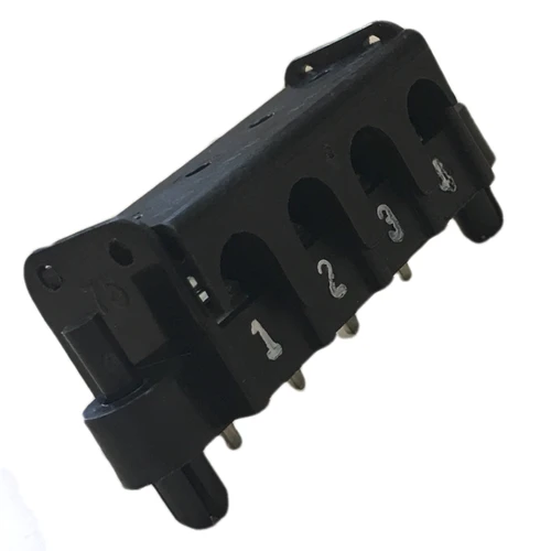 0387590058 Barrier Block Connector 4 Circuit 0.375" (9.53mm) Screws with Captive Plate, RoHS, D\C 1604, ENG# 75504-F-H-50-10A