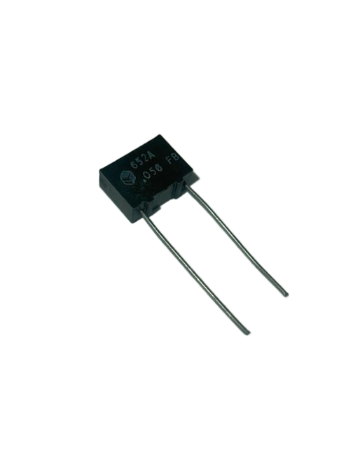 Pack of 2  652A1B563F Capacitor Metallized Polycarbonate, Flame Retardant Epoxy case, Rectangular Radial Leads,.056MFD 22AWG 100V 1%, Bulk, RoHS