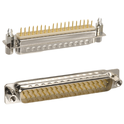172-E37-113R911  Connector 37 Position D-Sub Plug, Male Pins :RoHS