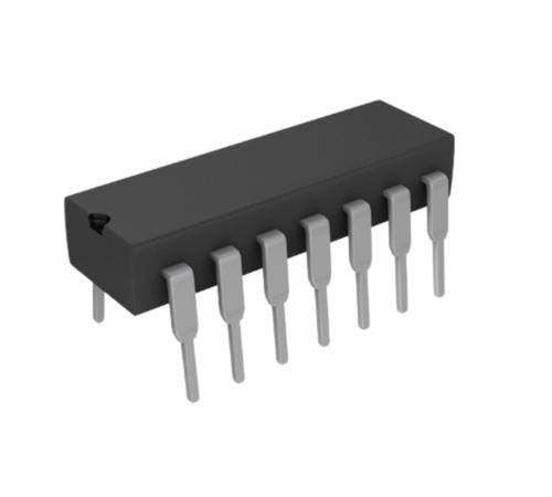 Pack of 4 CD74HC02E NOR Gate IC 4 Channel 14-PDIP