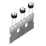 Pack of 10  SKQNAED010  Tactile Switches, 6.0x5.0mm 160gf RND, Cut Strip, RoHS