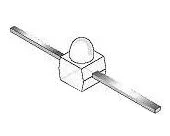 Pack of 10   HLMPQ105AZR   LED Red Indication - Discrete 1.8V 2-SMD, Z-Bend : RoHS, Cut Tape